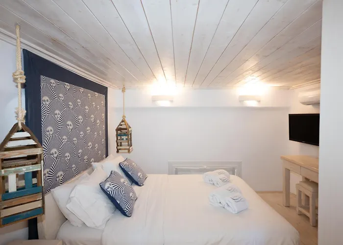 Blue, White And Grey Bed & Breakfast