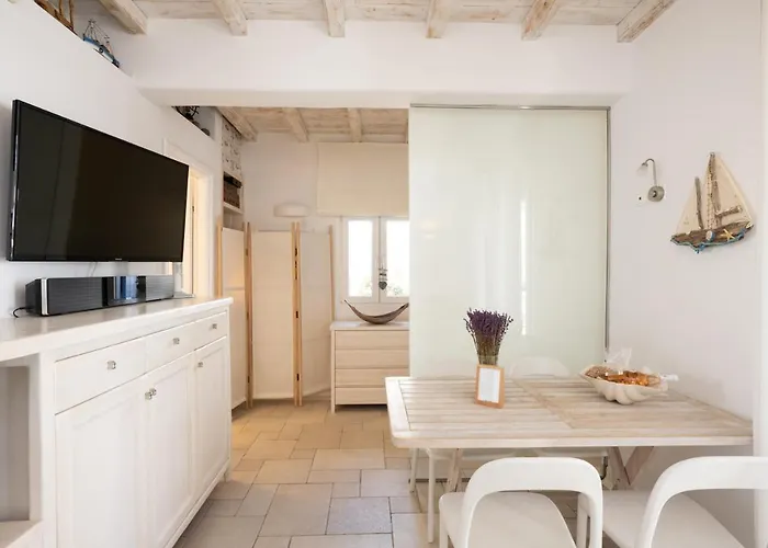 Blue, White And Grey Ornos (Mykonos)